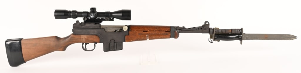 MAS Mle 1949-56 SEMI-AUTOMATIC RIFLE WITH SCOPE (1 of 12)