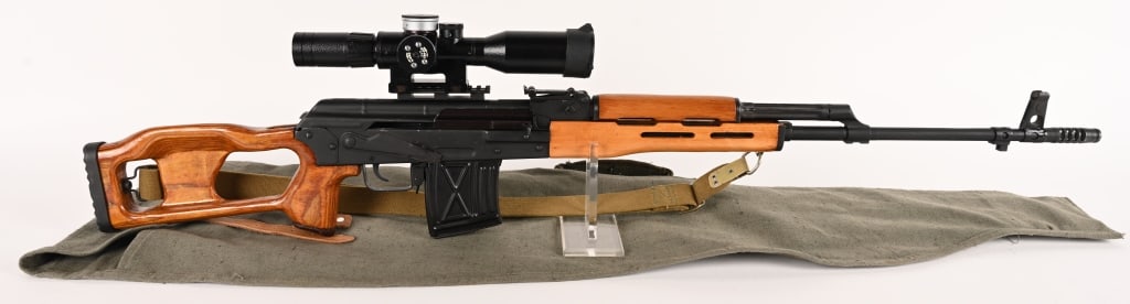 ROMANIAN PLS-54C SNIPER RIFLE WITH SCOPE 7.62X54R (1 of 16)