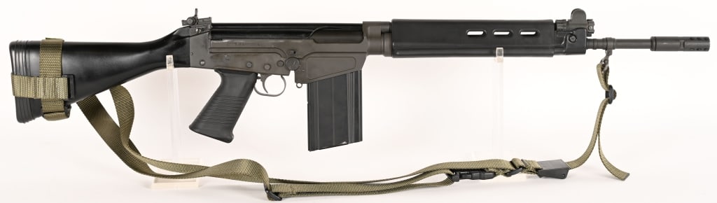 EARLY DSA SA58 FAL SEMI AUTO RIFLE (1 of 8)