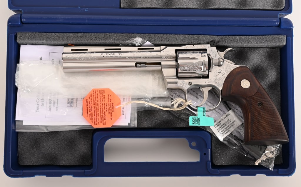 COLT PYTHON DUCKS UNLIMITED .357 MAGNUM REVOLVER - 3