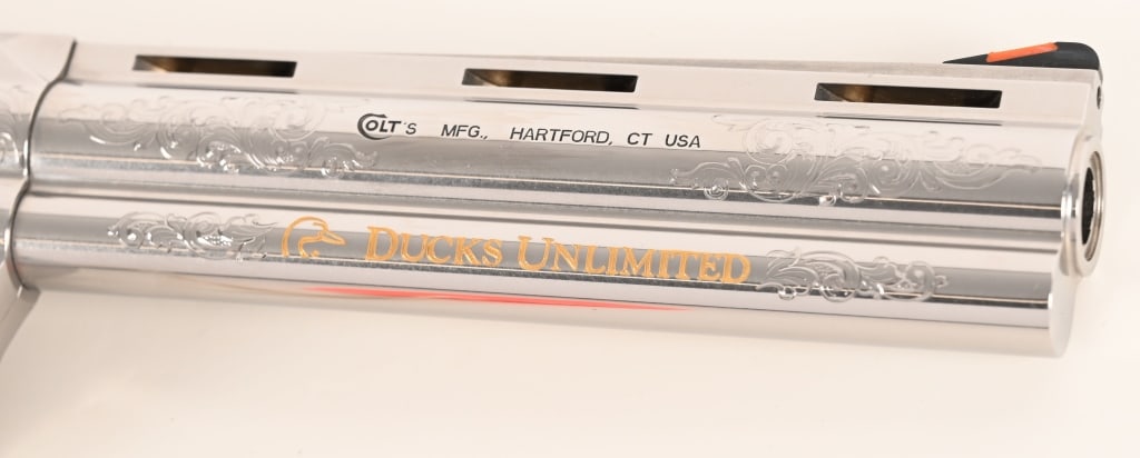 COLT PYTHON DUCKS UNLIMITED .357 MAGNUM REVOLVER - 7