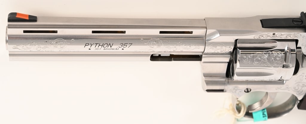 COLT PYTHON DUCKS UNLIMITED .357 MAGNUM REVOLVER - 8