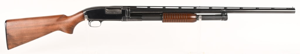 1915 WINCHESTER MODEL 1912 SHOTGUN 12 GAUGE: SERIAL NUMBER: 77853. BARREL: 28". GAUGE: 12 GA. CHOKE: FULL: CHAMBER: 2 3/4". LOP: 14 1/8". DAC: 1 1/2". DAH: 2 1/2". MANUFACTURED: 1915. The Winchester Model 1912 (later Model 12) is a renowned hamm