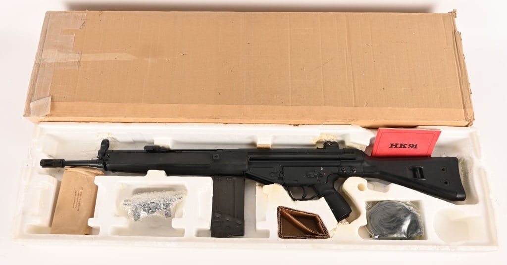 H&K MODEL 91 PRE BAN .308 WIN SEMI AUTO RIFLE (1 of 13)