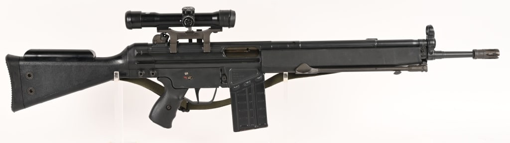 HECKLER & KOCH HK91 SEMI-AUTO 7.62 RIFLE (1 of 7)