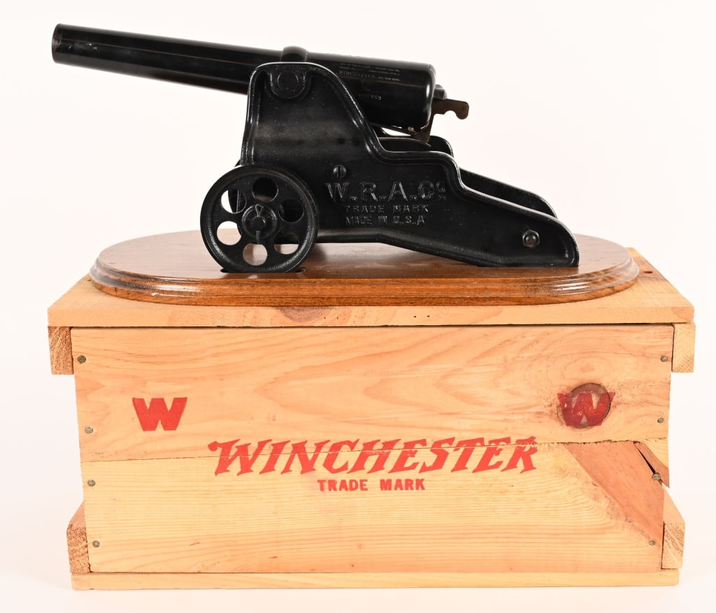 ORIGINAL CRATED WINCHESTER CANNON (1 of 10)