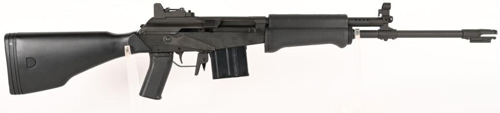 HIGHLY DESIRABLE FINNISH VALMET M76 PRE BAN: SERIAL NUMBER: 398498. BARREL: 18". CALIBER: .308 WIN. MANUFACTURED: 1965-1994. M76 semi-automatic rifle manufactured by Valmet in Finland for commercial sales. The Finnish Valmet M76 rifles imported