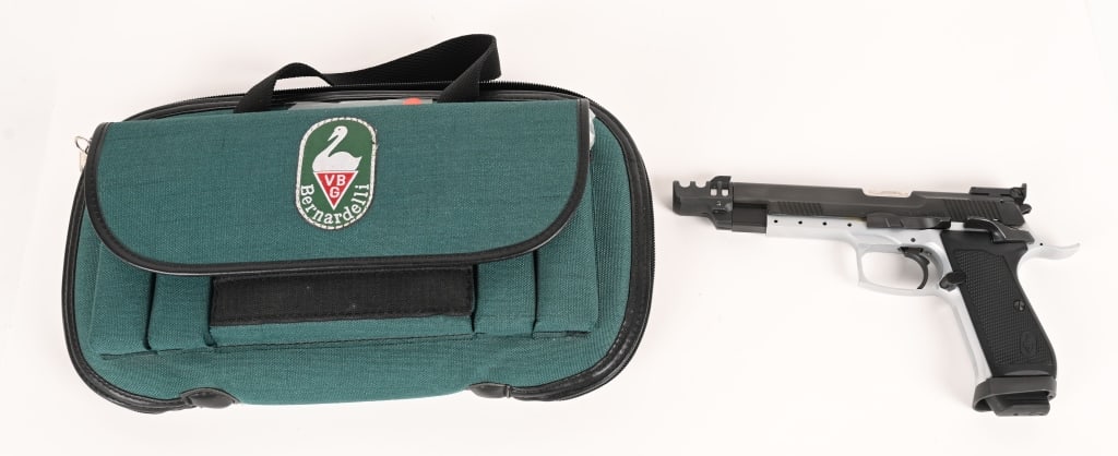 V. BERNARDELLI PRACTICAL COMP SEMI AUTO 9MM W/CASE (1 of 8)