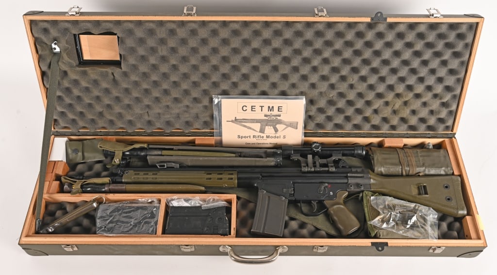 CASED CENTURY ARMS CETME SPORTER WITH XTRAS (1 of 14)