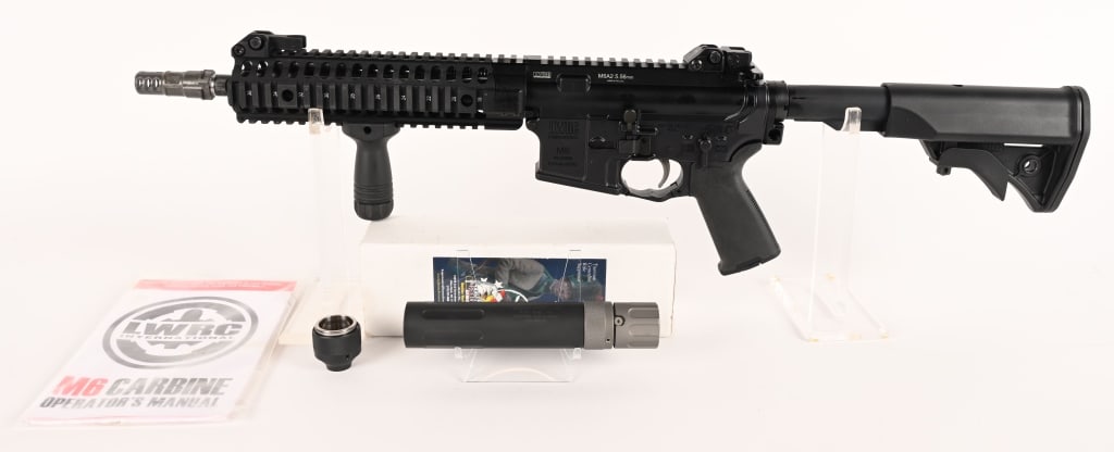 LWRS INT. M6A2 SBR WITH SUPPRESSOR 5.56 CALIBER (1 of 11)