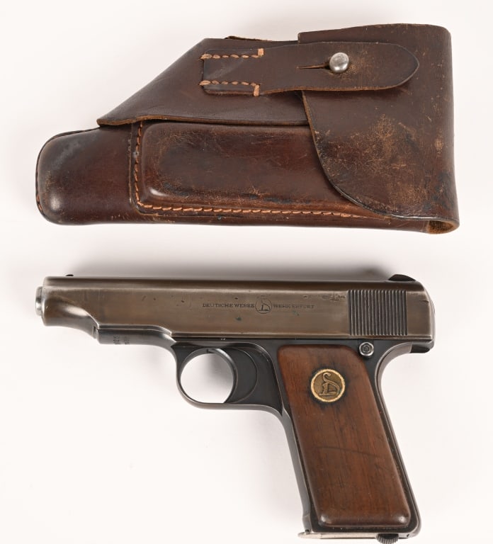 PRE WAR ORTGIES SEMI AUTO PISTOL (1 of 8)