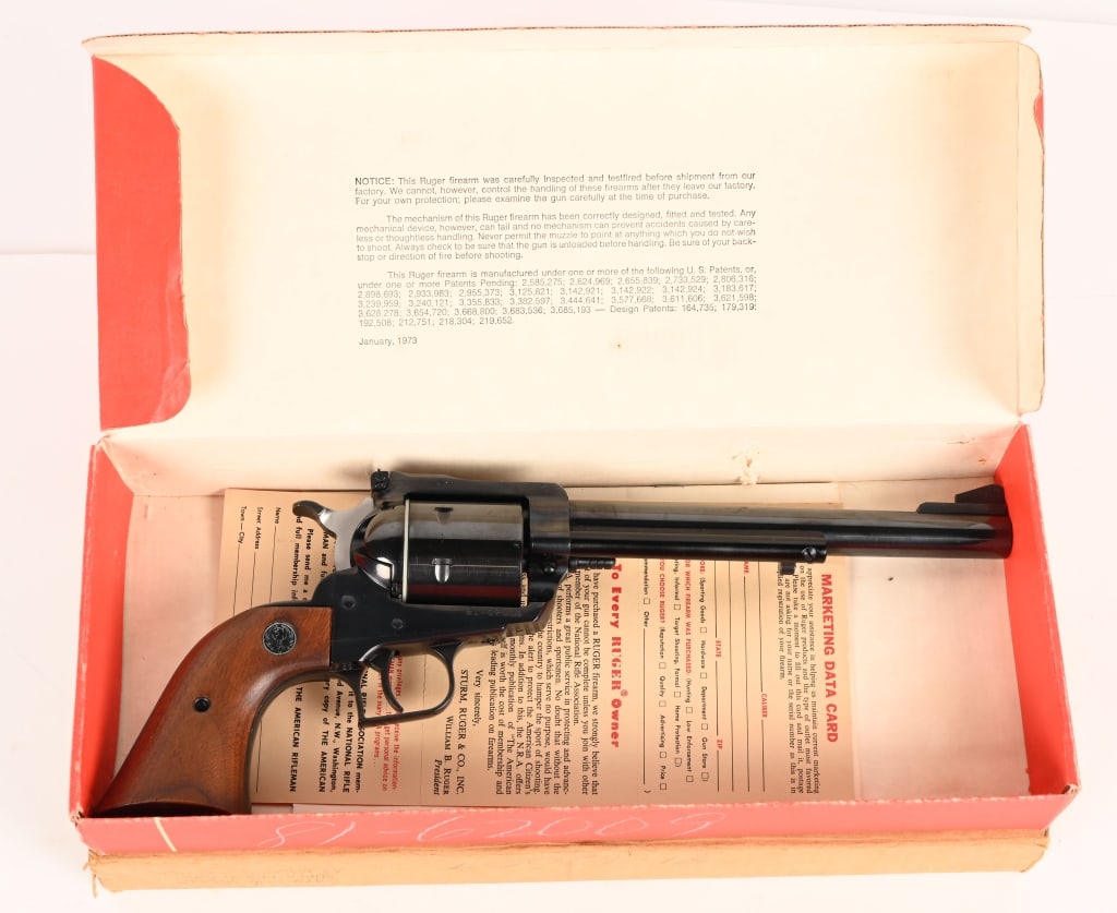 RUGER SUPER BLACKHAWK 1975 BOXED SUPERB (1 of 12)
