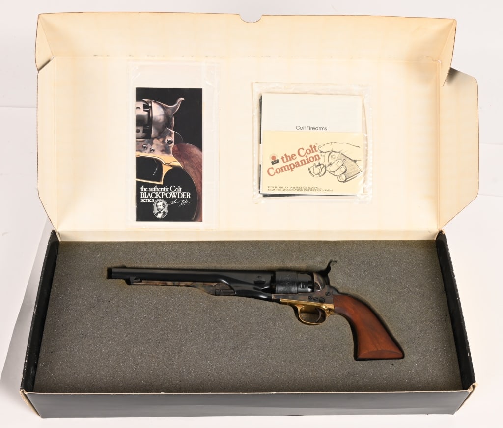 COLT 1849 ARMY BLACK POWDER MFD 1978 ANIB (1 of 7)