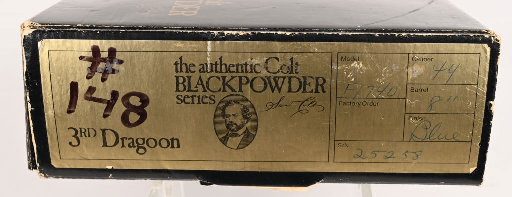 COLT 3RD MODEL DRAGON CAP BALL ANIB - 6