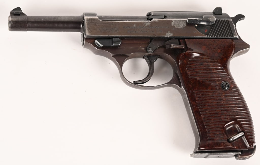WALTHER MODEL P38 SEMI AUTOMATIC POST WAR 9MM (1 of 7)