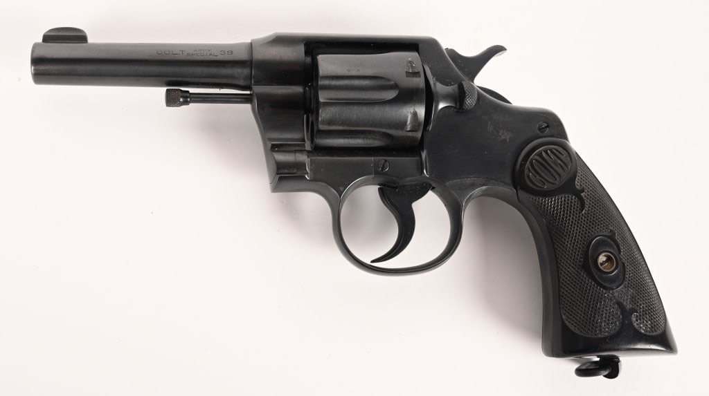 COLT ARMY SPECIAL 38 REVOLVER (1 of 14)