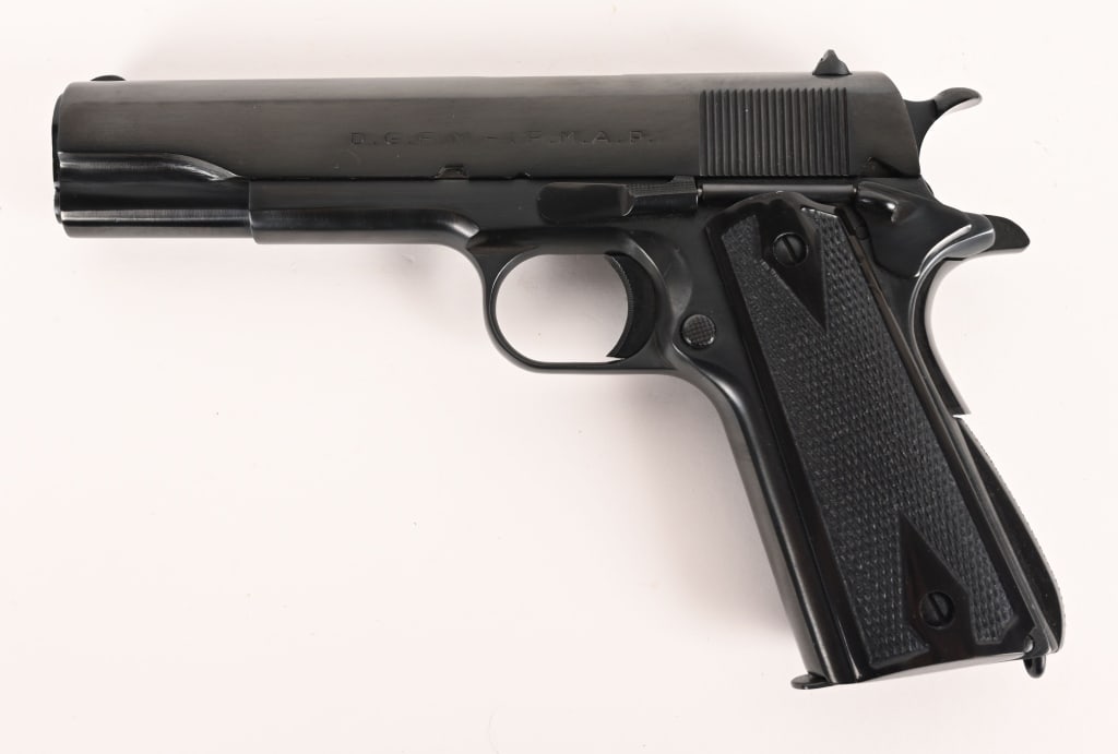 BOXED ARGENTINE MODEL 1927 COLT .45 AUTOMATIC - 8