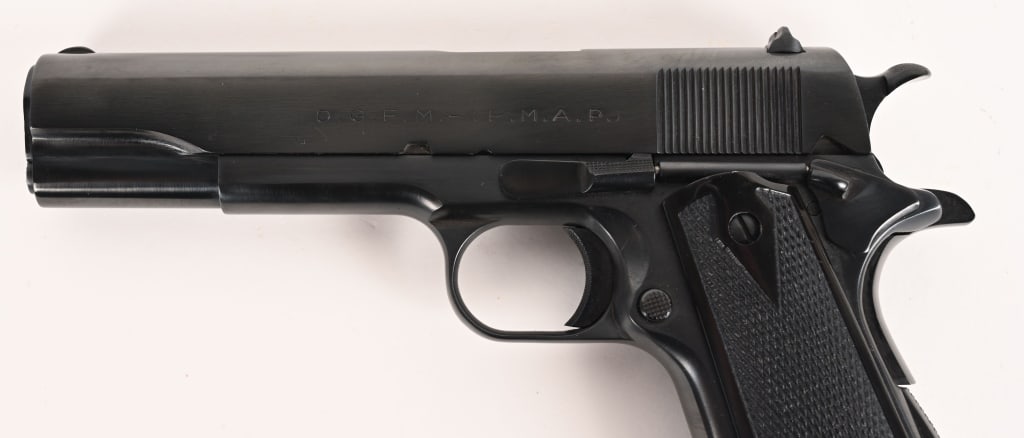 BOXED ARGENTINE MODEL 1927 COLT .45 AUTOMATIC - 9