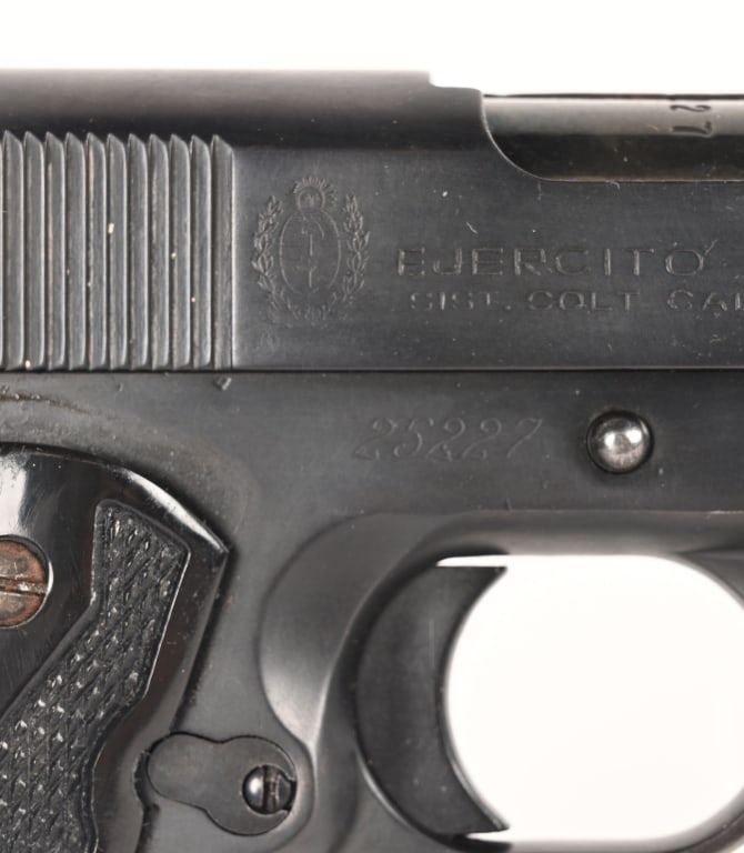 BOXED ARGENTINE MODEL 1927 COLT .45 AUTOMATIC - 9