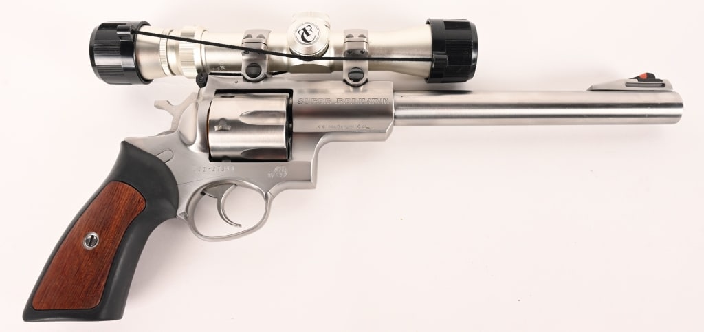 RUGER SUPER REDHAWK WITH SCOPE 44 MAGNUM (1 of 12)