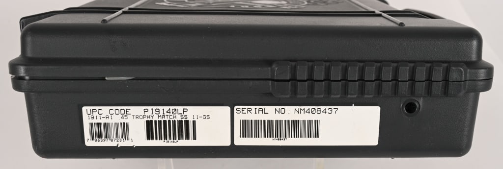 SPRINGFIELD ARMORY TROPHY MATCH 1911 - 7