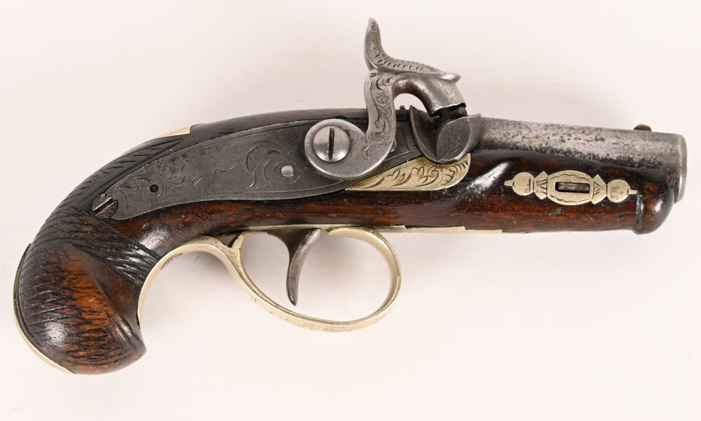 SLOTTER & CO.TYPE PERCUSSION DERINGER PISTOL (1 of 4)