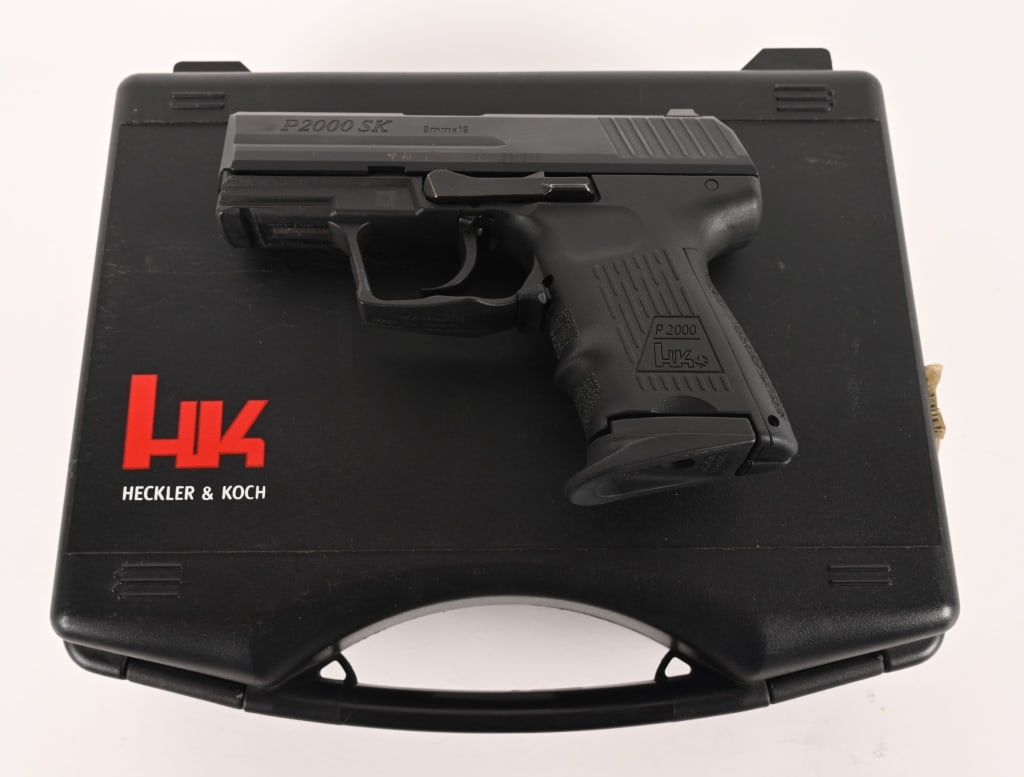 HECKLER & KOCH P2000K 9MM SUBCOMPACT BOXED: SERIAL NUMBER:121-001306 BARREL: 3” CALIBER: 9MM MANUFACTURED: 2004. This seldom seen H&K P2000K is the super subcompact USP variant and is chambered in 9MM accompanied by the original ten