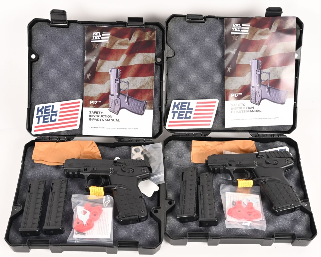 CONSECUTIVE KELTEC P17 SEMI AUTO PISTOLS (1 of 6)