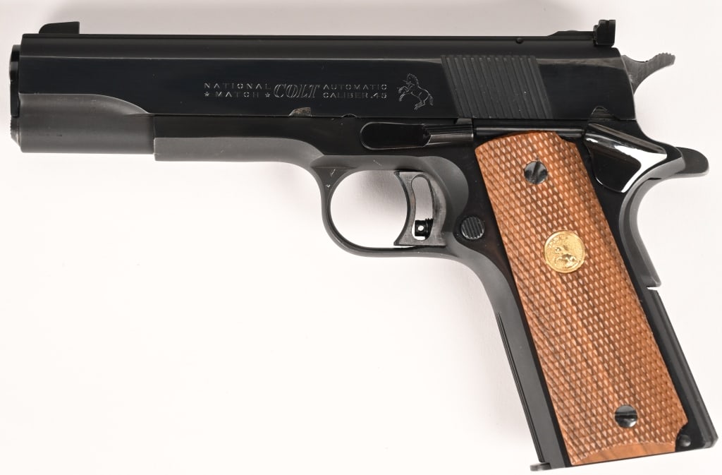 COLT GOLD CUP NATIONAL MATCH 45ACP PISTOL (1 of 5)