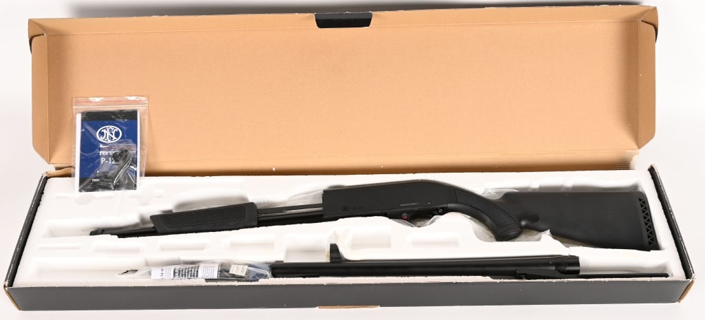 FNH P-12 PUMP ACTION SHOTGUN 12GAUGE (1 of 4)
