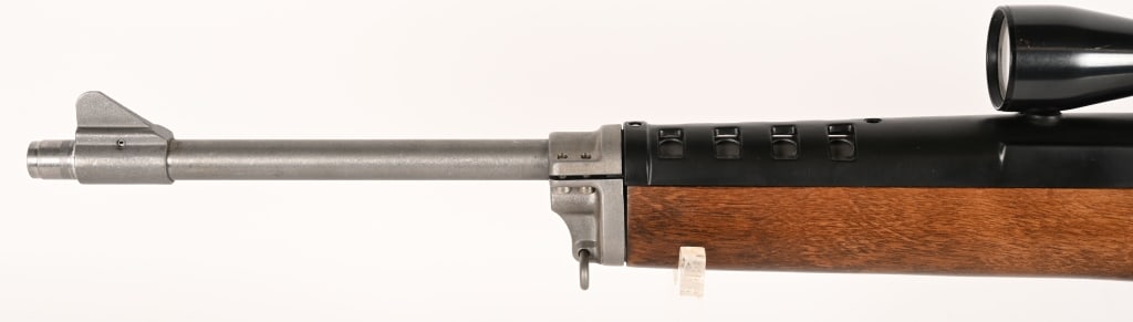RUGER MINI-30 SEMI AUTOMATIC RIFLE WITH SCOPE - 7