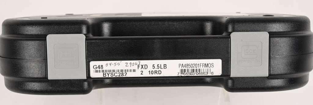 GLOCK 48 SINGLE STACK 9MM SEMI AUTO PISTOL - 7