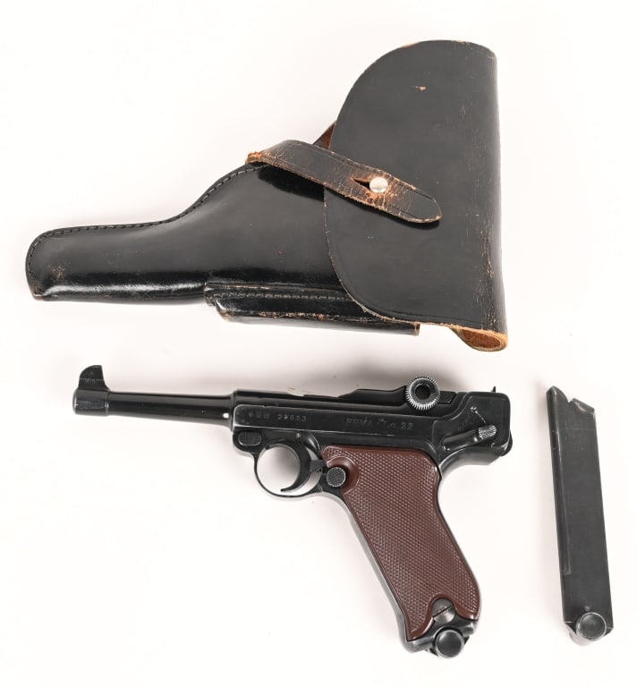 ERMA LA 22 .22LR LUGER PISTOL W/ HOLSTER (1 of 7)