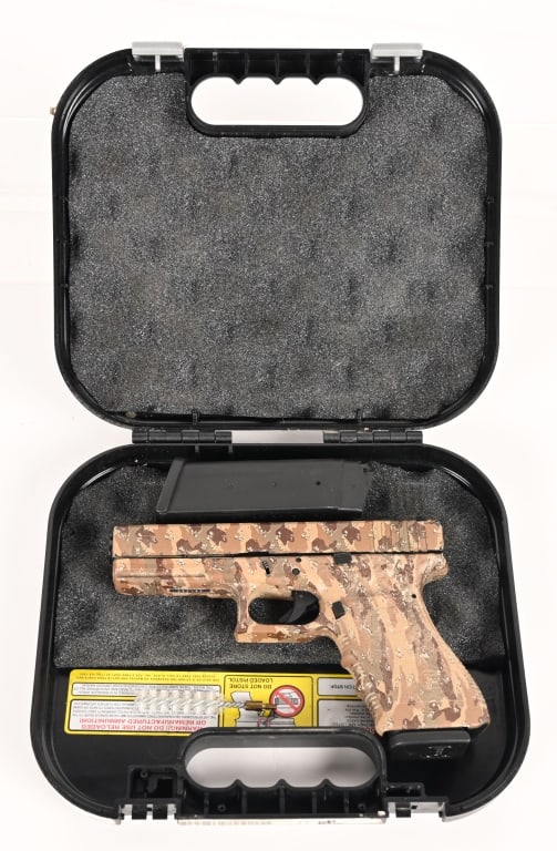 GLOCK 21 GEN 3 BROWN CAMMO SEMI AUTO PISTOL (1 of 6)