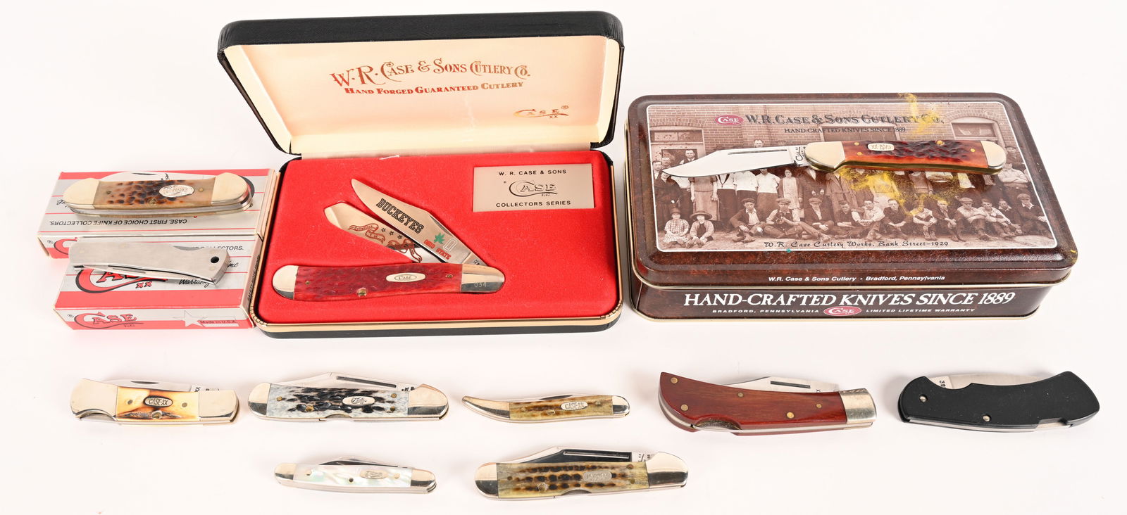 LOT OF 11 CASE POCKET KNIVES (1 of 9)