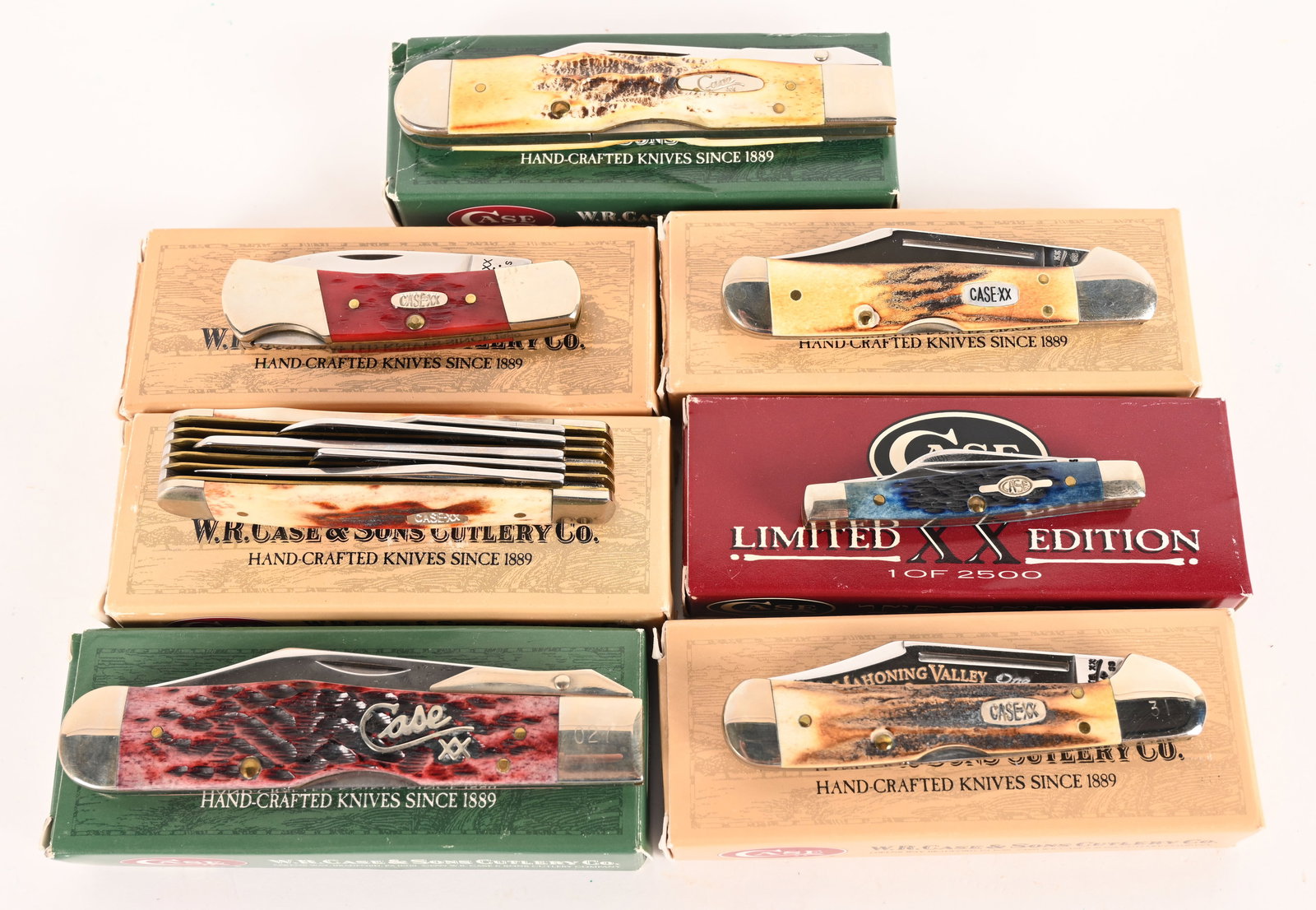 LOT OF 7 CASE POCKET KNIVES (1 of 8)