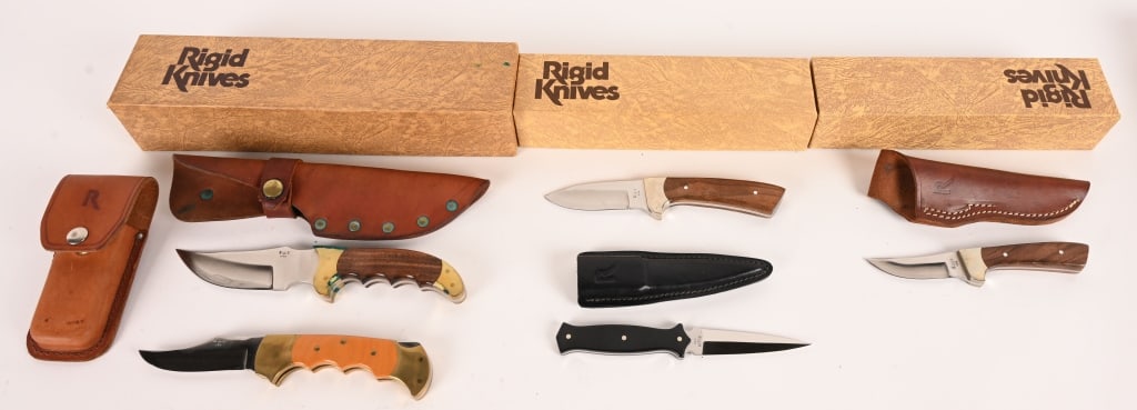 RIGID FIXED BLADE DAGGER AND SHEATH KNIVES (1 of 7)
