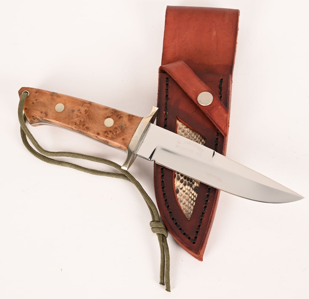 RICK HINDERER MADE SPEAR POINT KNIFE - 4