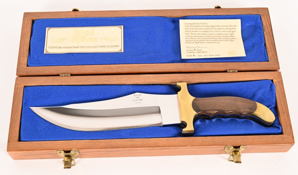 RIGID KNIVES CUSTOM HAND CRAFTED R23 ALAMO BOWIE (1 of 4)