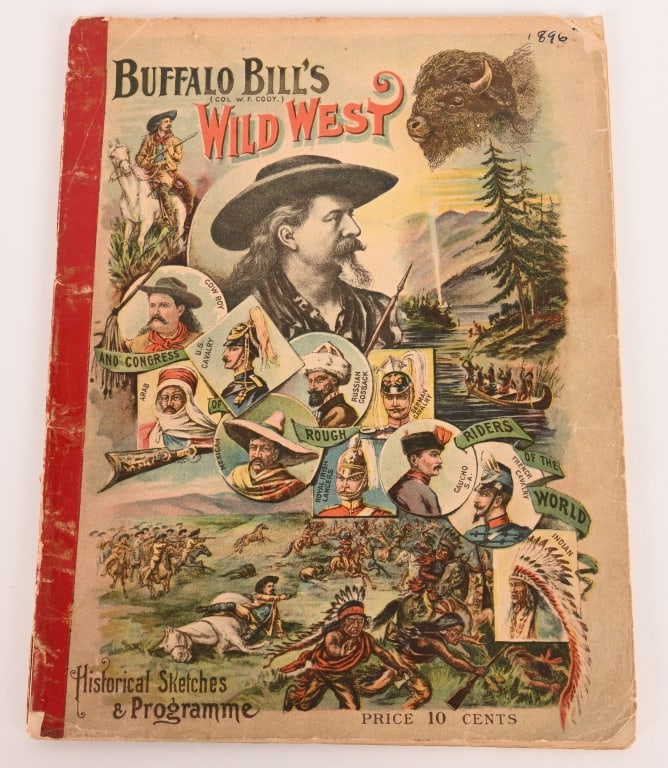 1896 BUFFALO BILL'S WILD WEST PROGRAM (1 of 8)