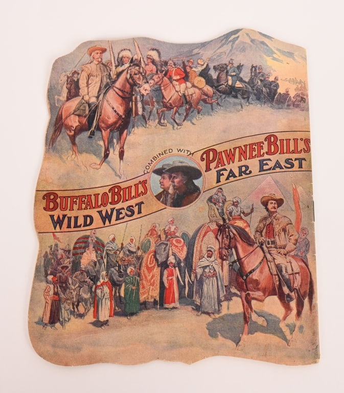 1909 BUFFALO BILL PAWNEE BILL WILD WEST PROGRAM - 2