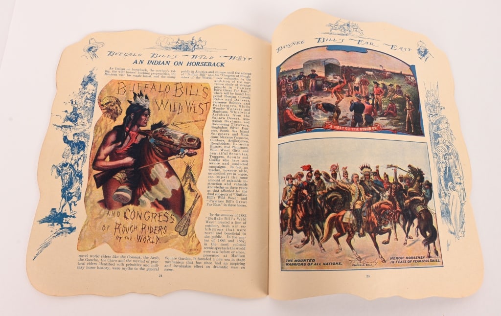 1909 BUFFALO BILL PAWNEE BILL WILD WEST PROGRAM - 5