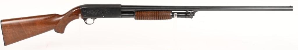 ITHACA MODEL 37 FEATHERLIGHT PUMP ACTION 12 GA. (1 of 9)