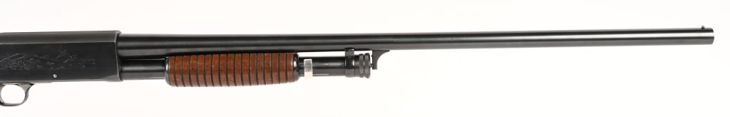 ITHACA MODEL 37 FEATHERLIGHT PUMP ACTION 12 GA. - 4