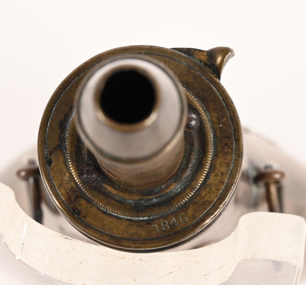 US MEXICAN WAR 1846 DATED AMES PEACE FLASK - 6