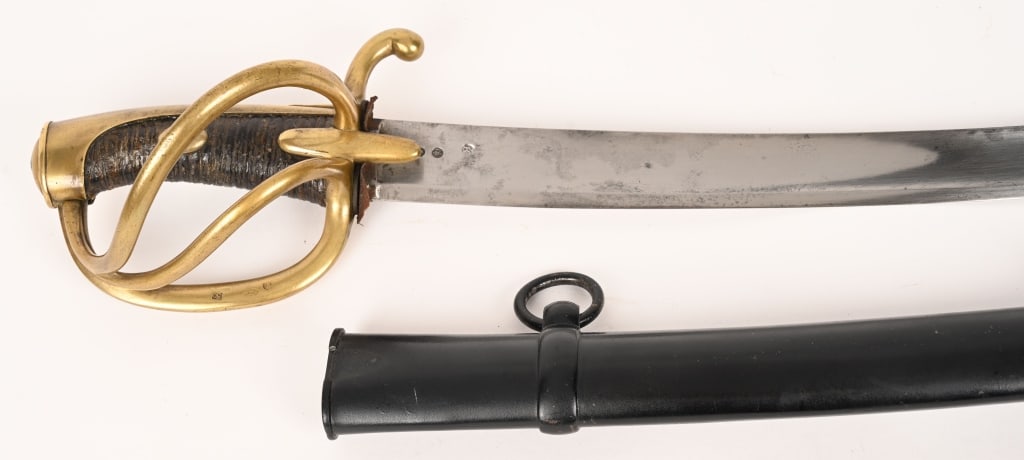 FRENCH CAVALRY MODEL AN XI SABRE DATED 1813 - 2