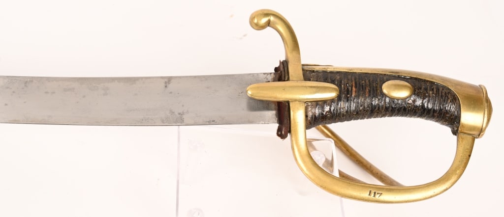 FRENCH CAVALRY MODEL AN XI SABRE DATED 1813 - 6