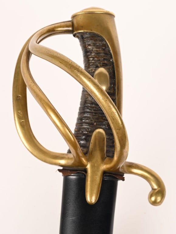 FRENCH CAVALRY MODEL AN XI SABRE DATED 1813 - 9