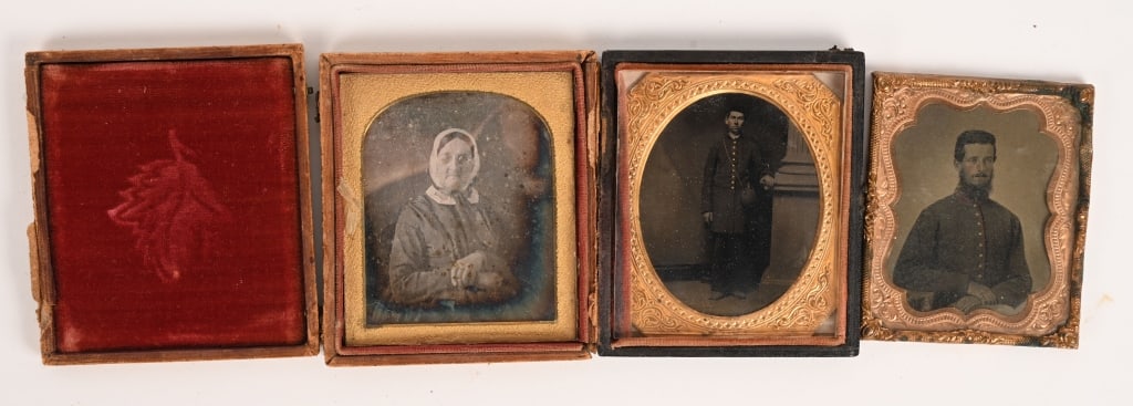 2- CIVIL WAR SOLDIER TINTYPES & DAGUERREOTYPE (1 of 7)