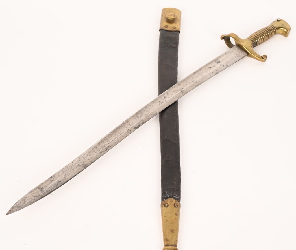 CONFEDERATE BOYLE AND GAMBLE SABER BAYONET (1 of 6)